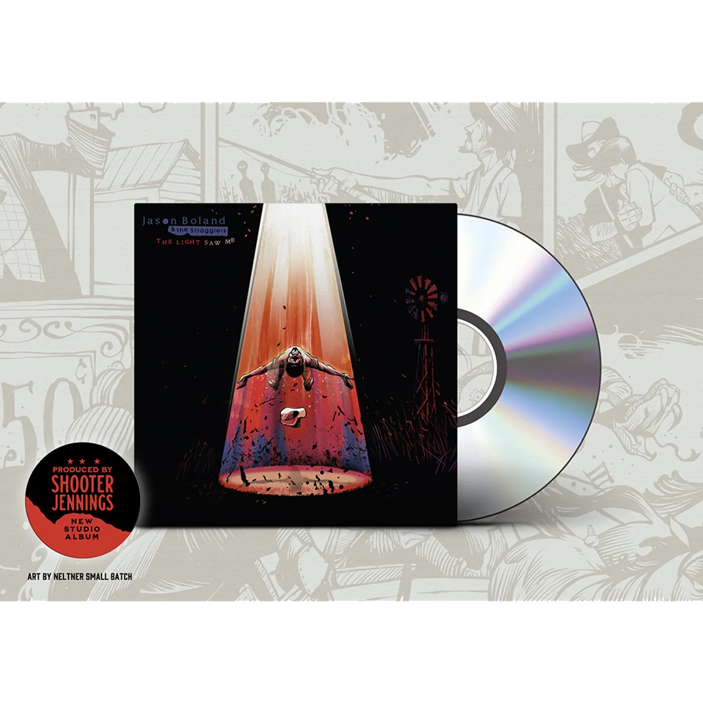 Jason Boland & The Stragglers The Light Saw Me CD