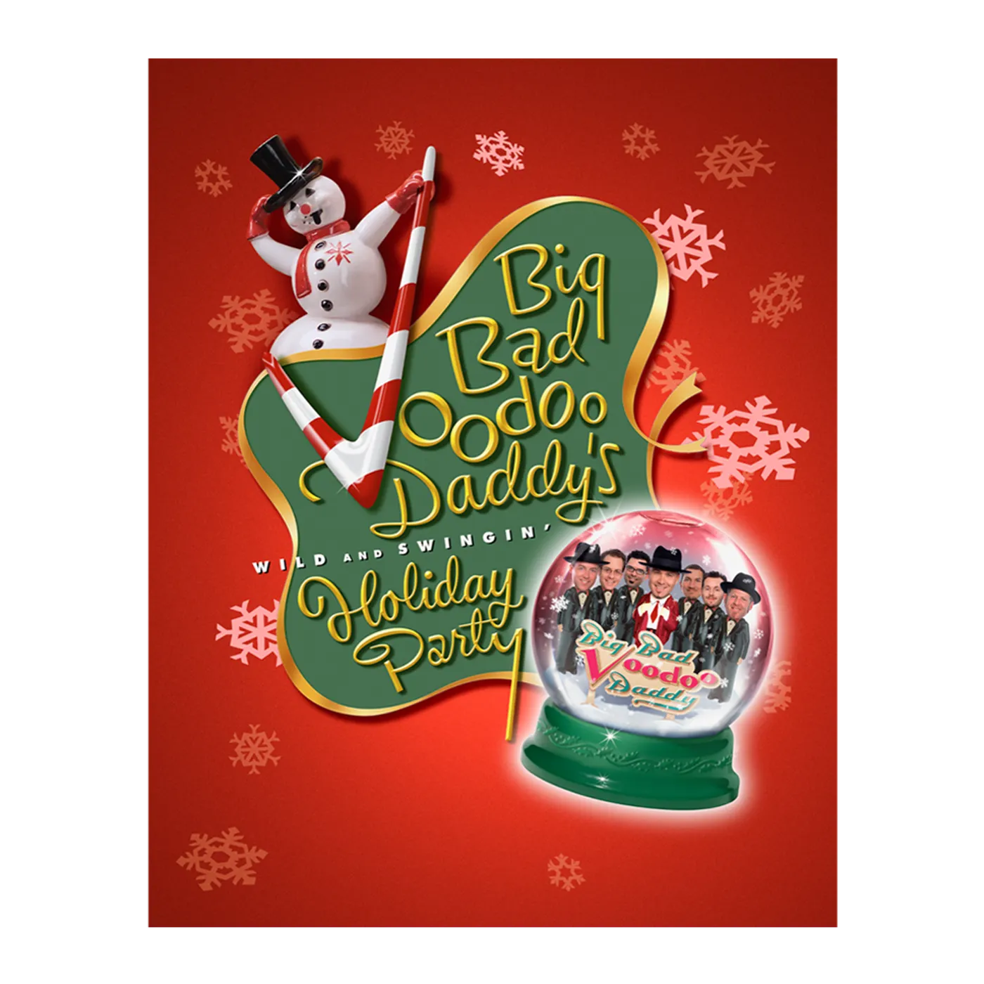 Big Bad Voodoo Daddy Holiday Poster