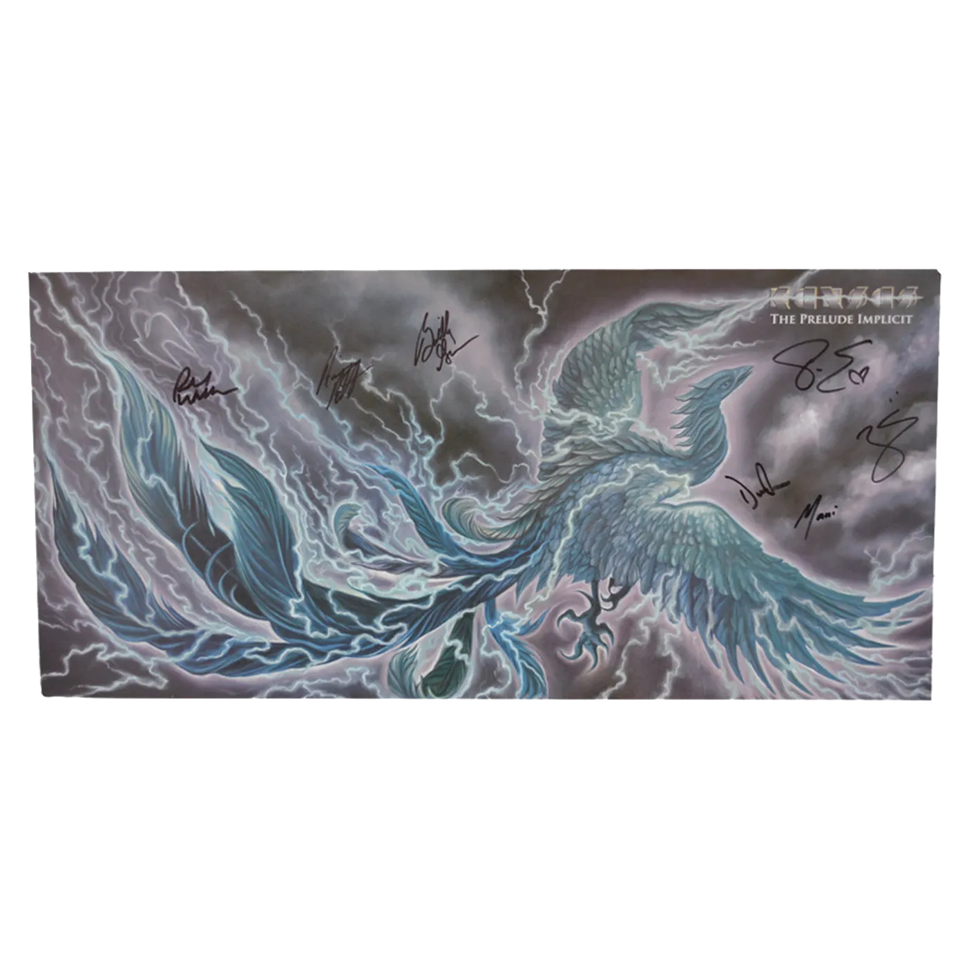 Kansas The Prelude Implicit Autographed Poster