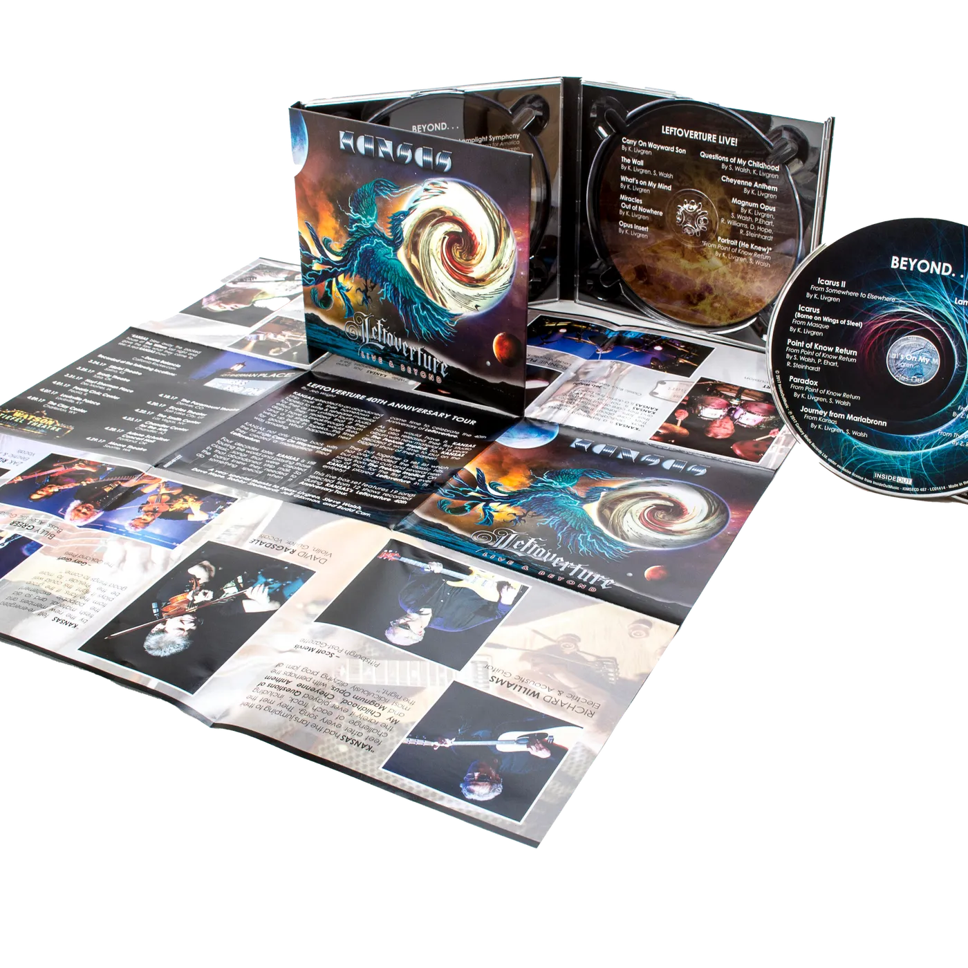 Kansas Leftoverture Live & Beyond 2-CD