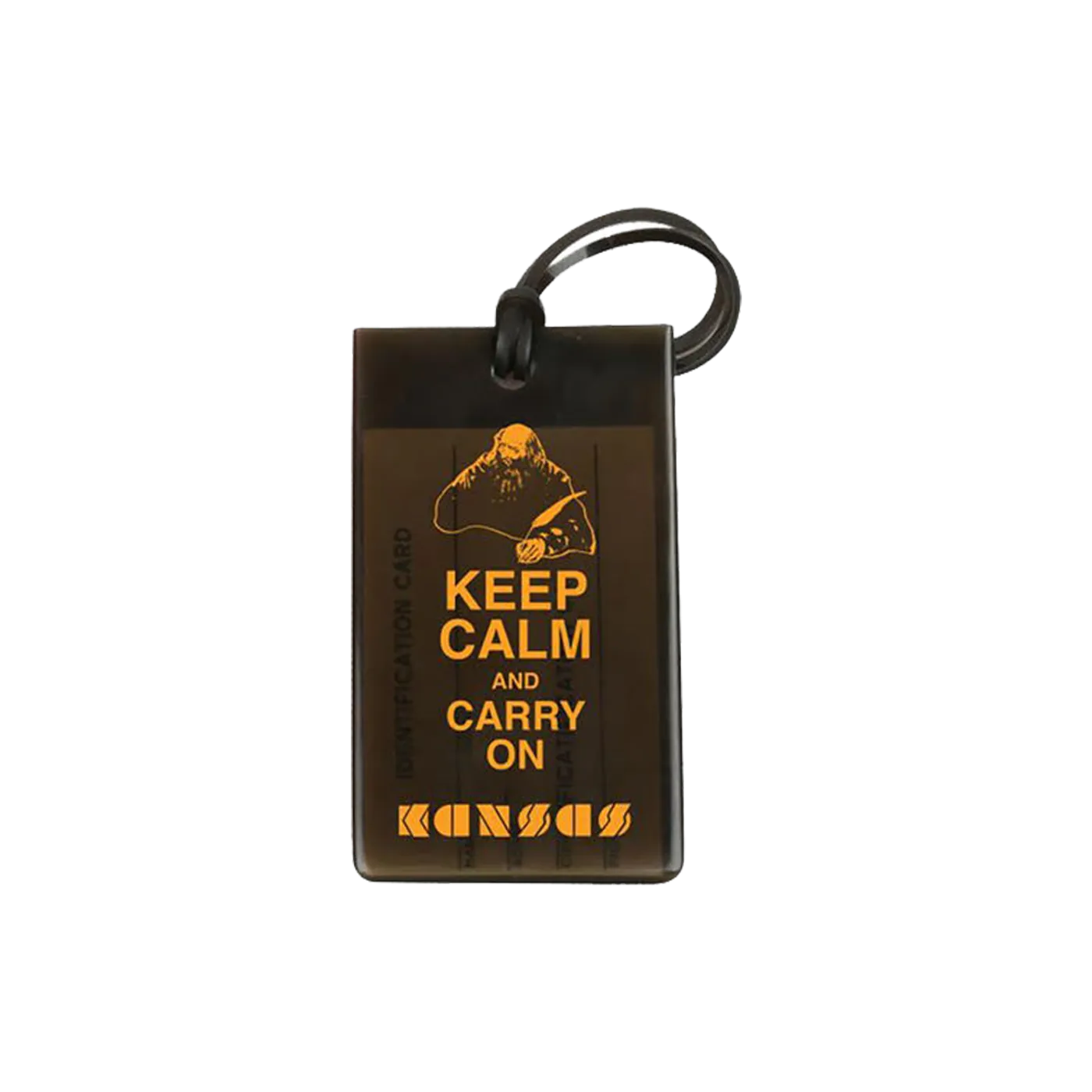 Kansas Keep Calm Luggage Tag