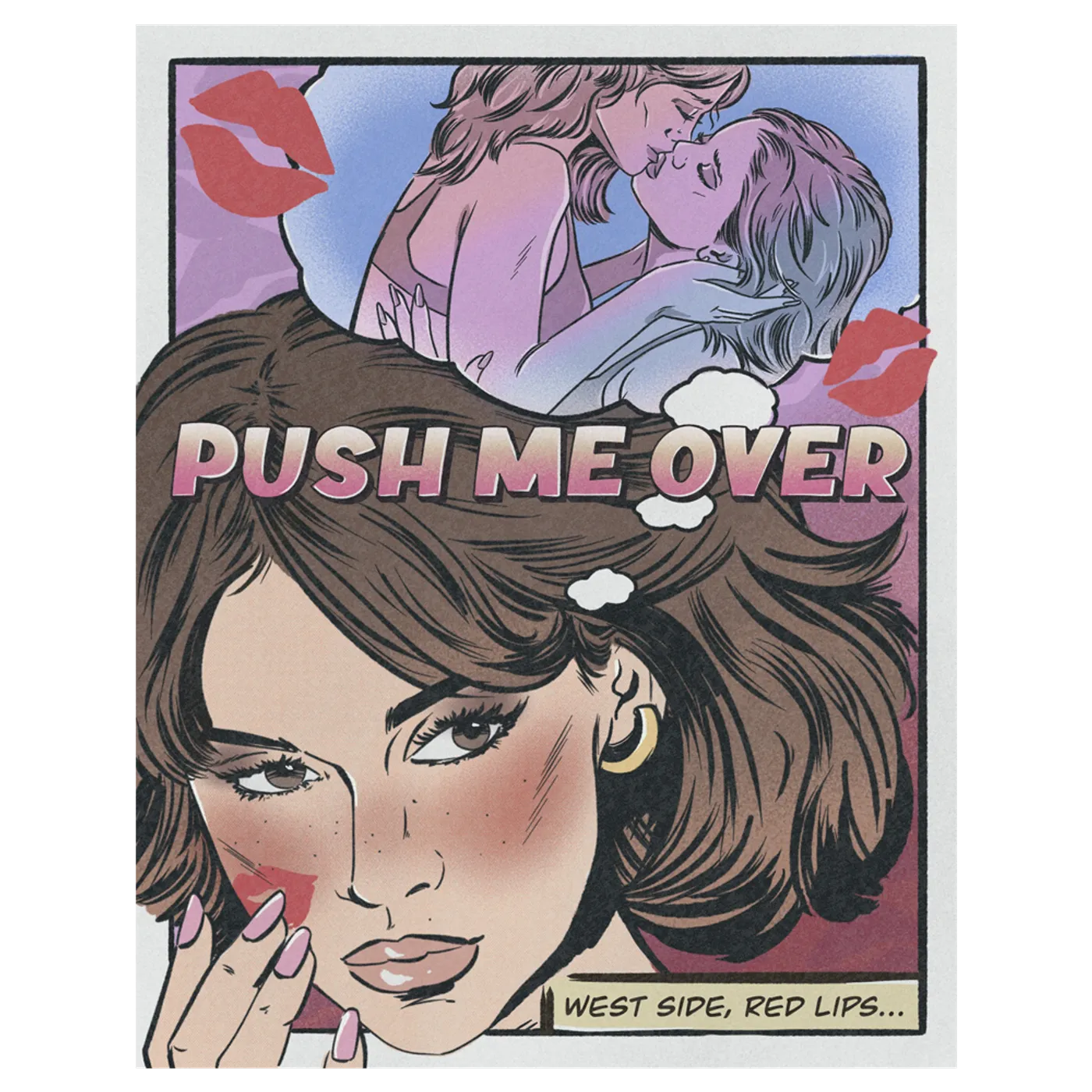 Maren Morris push me over poster