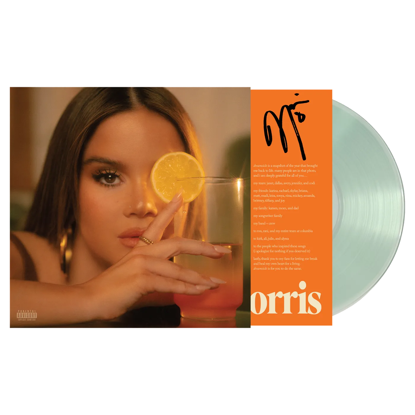 Maren Morris D R E A M S I C L E poolside blue vinyl (signed webstore exclusive)