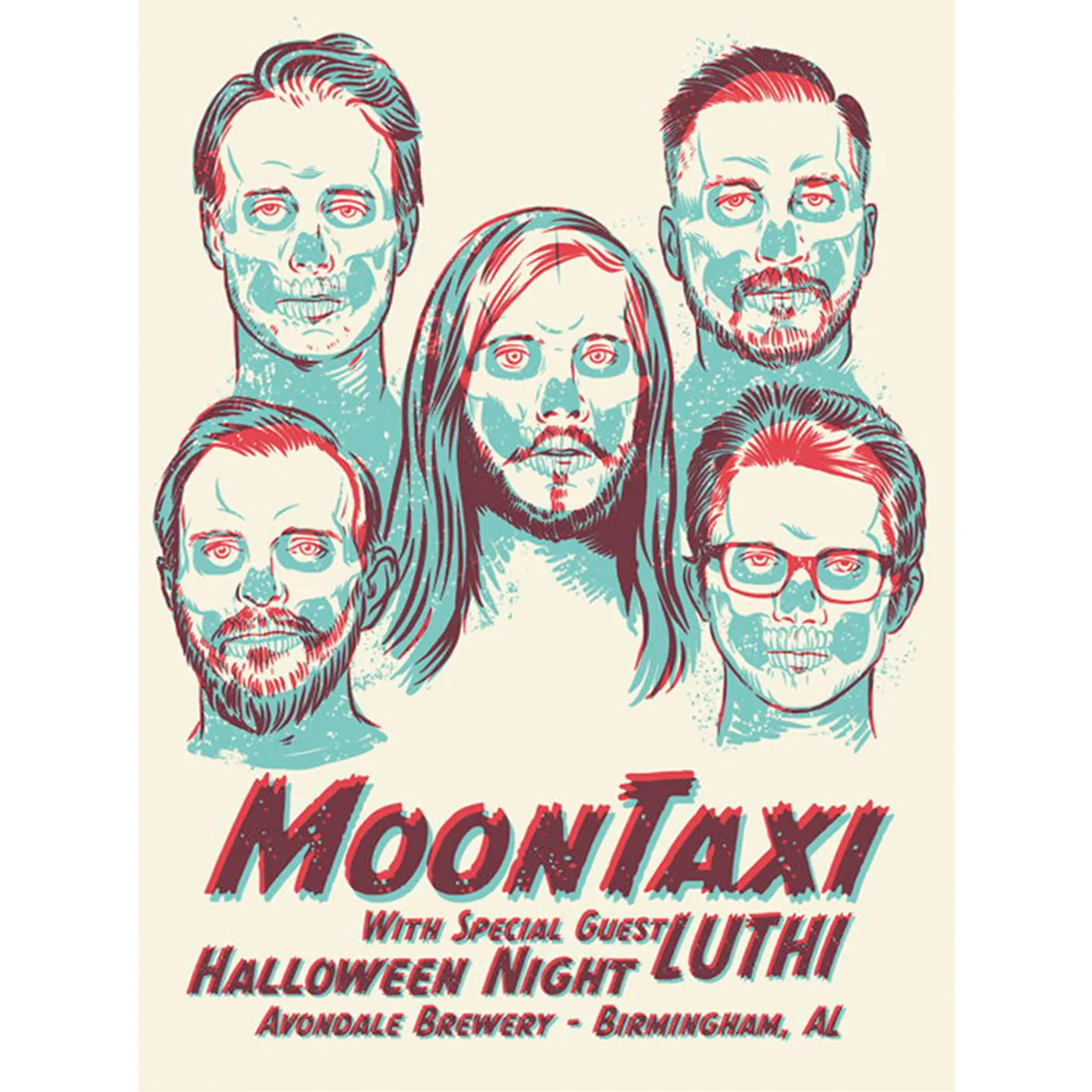Moon Taxi 2019 BIRMINGHAM POSTER