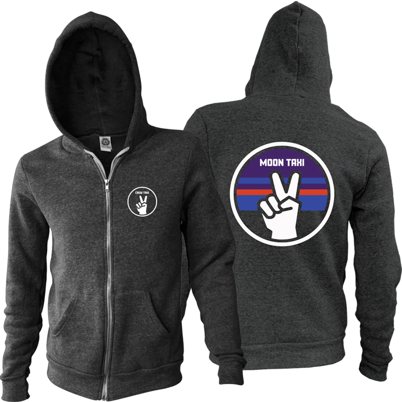 Moon Taxi PEACE FULL-ZIP HOODIE - SM ONLY