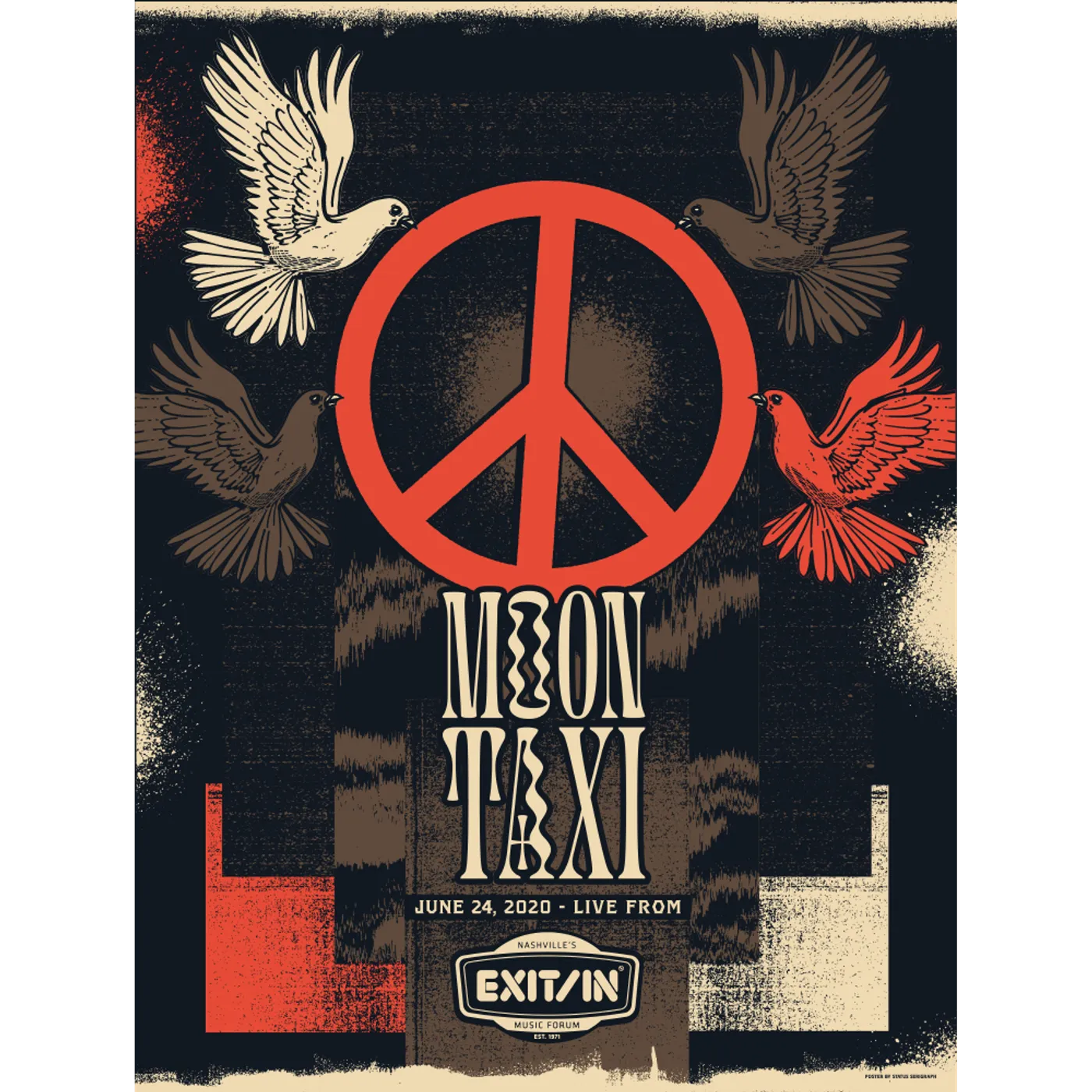 Moon Taxi 2020 NASHVILLE POSTER