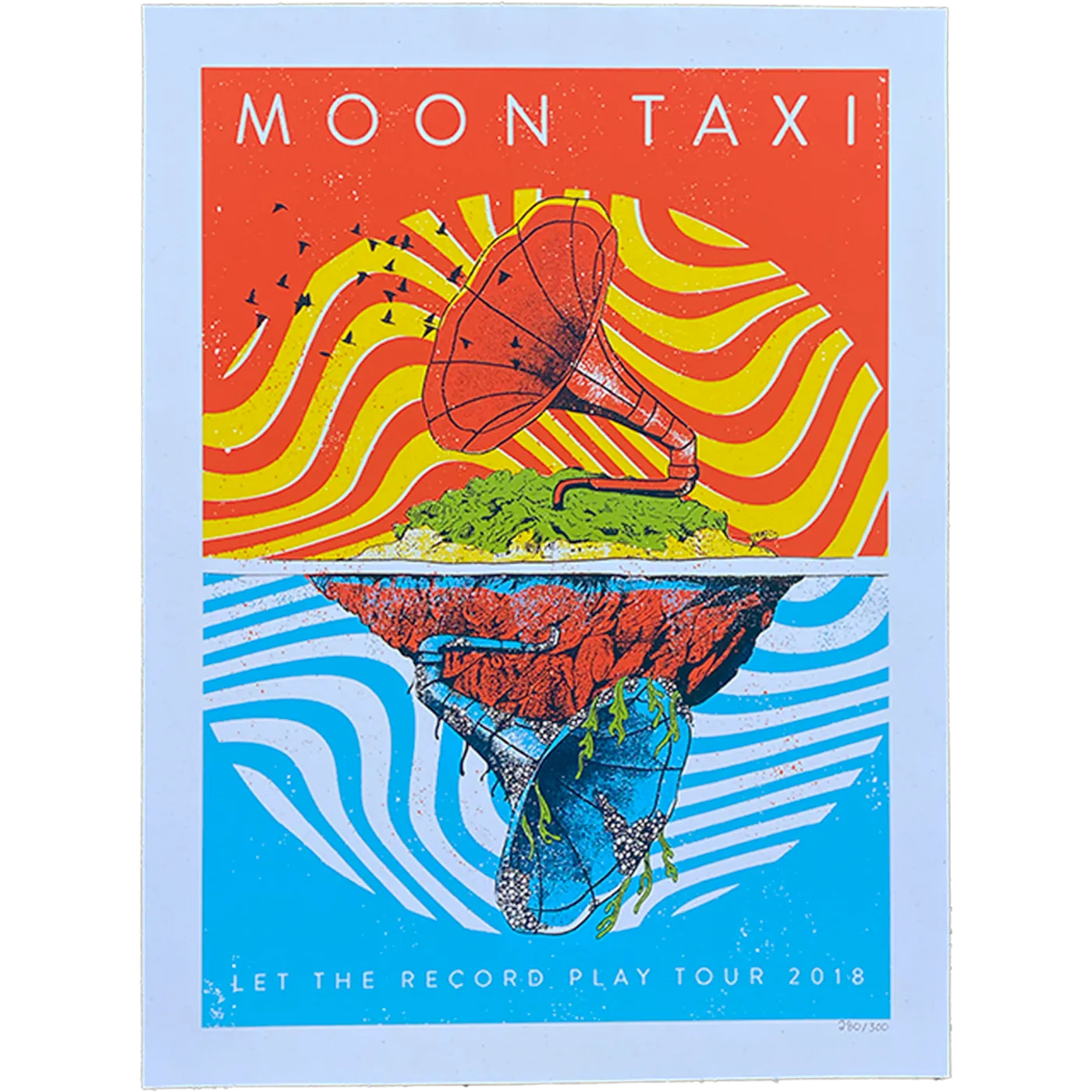 Moon Taxi 2018 TOUR POSTER