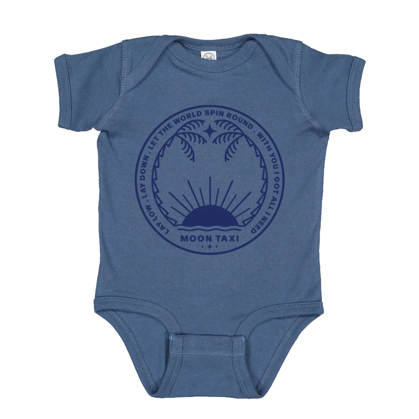 Moon Taxi LAY LOW ONESIE - 24M ONLY