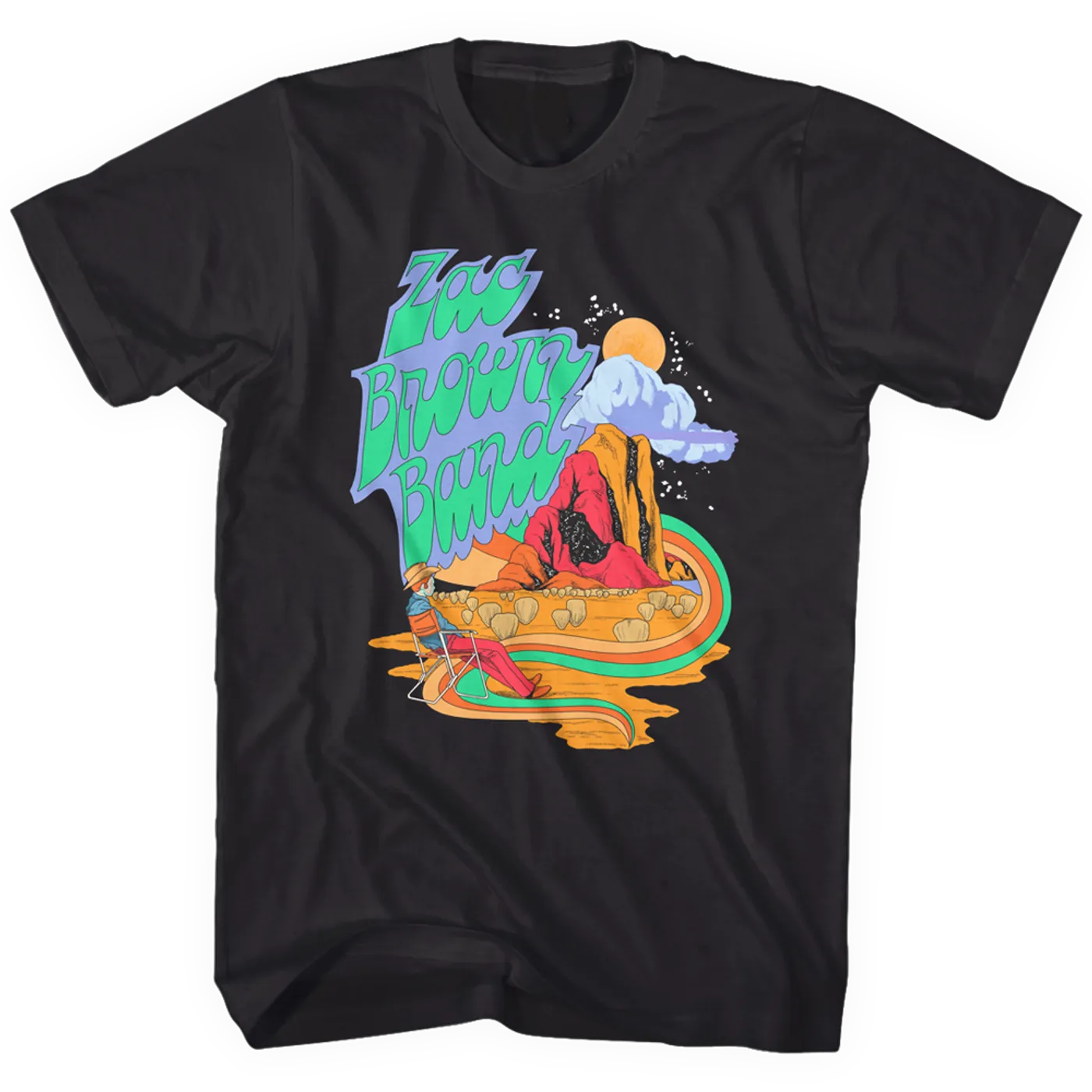 Zac Brown Band Psychedelic T-Shirt