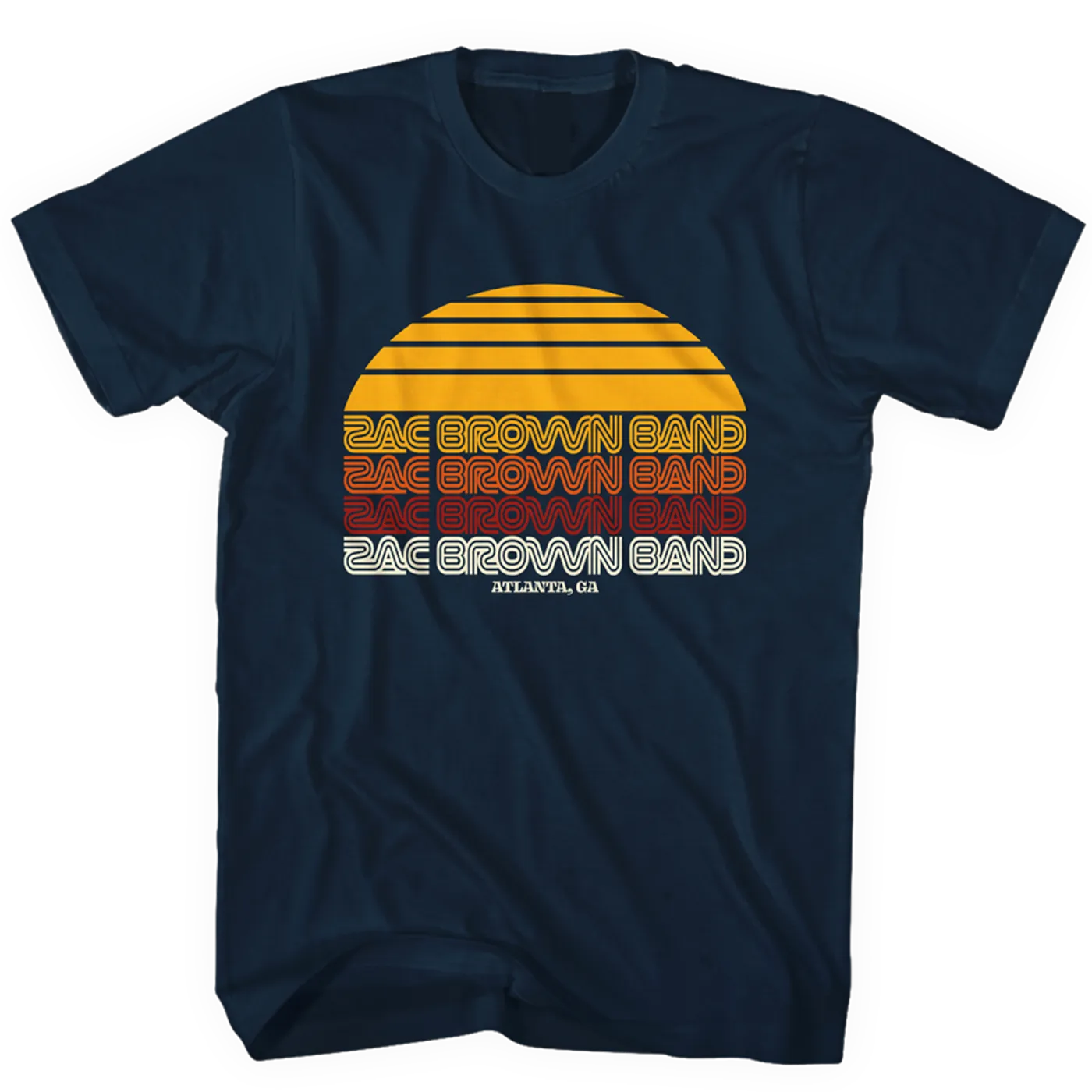 Zac Brown Band Retro Sunrise T-Shirt
