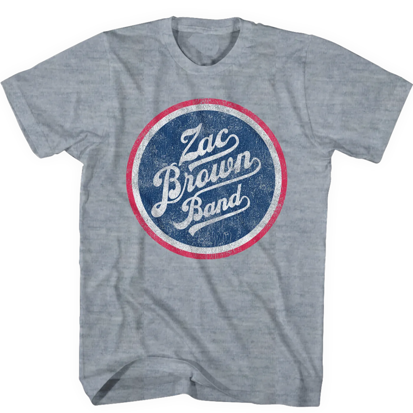 Zac Brown Band Bomber T-Shirt - Grey