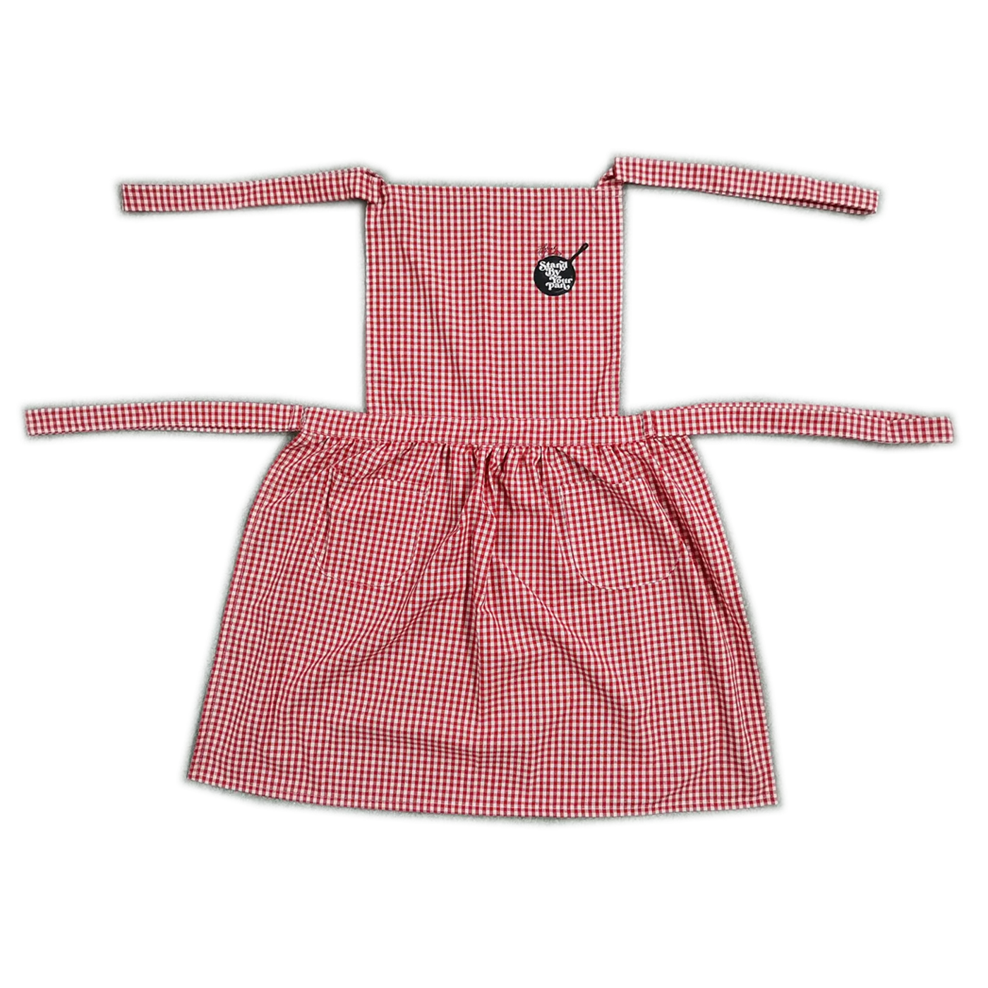 Hannah Dasher STAND BY YOUR PAN GINGHAM APRON