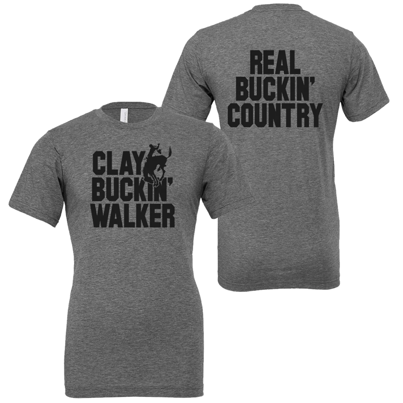 Clay Walker Real Buckin' Country T-Shirt