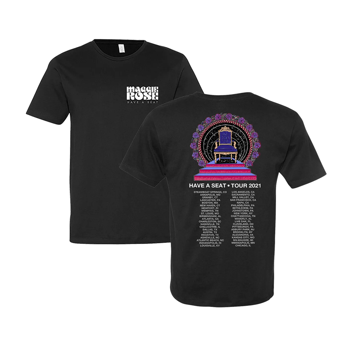 Maggie Rose HAVE A SEAT TOUR TEE