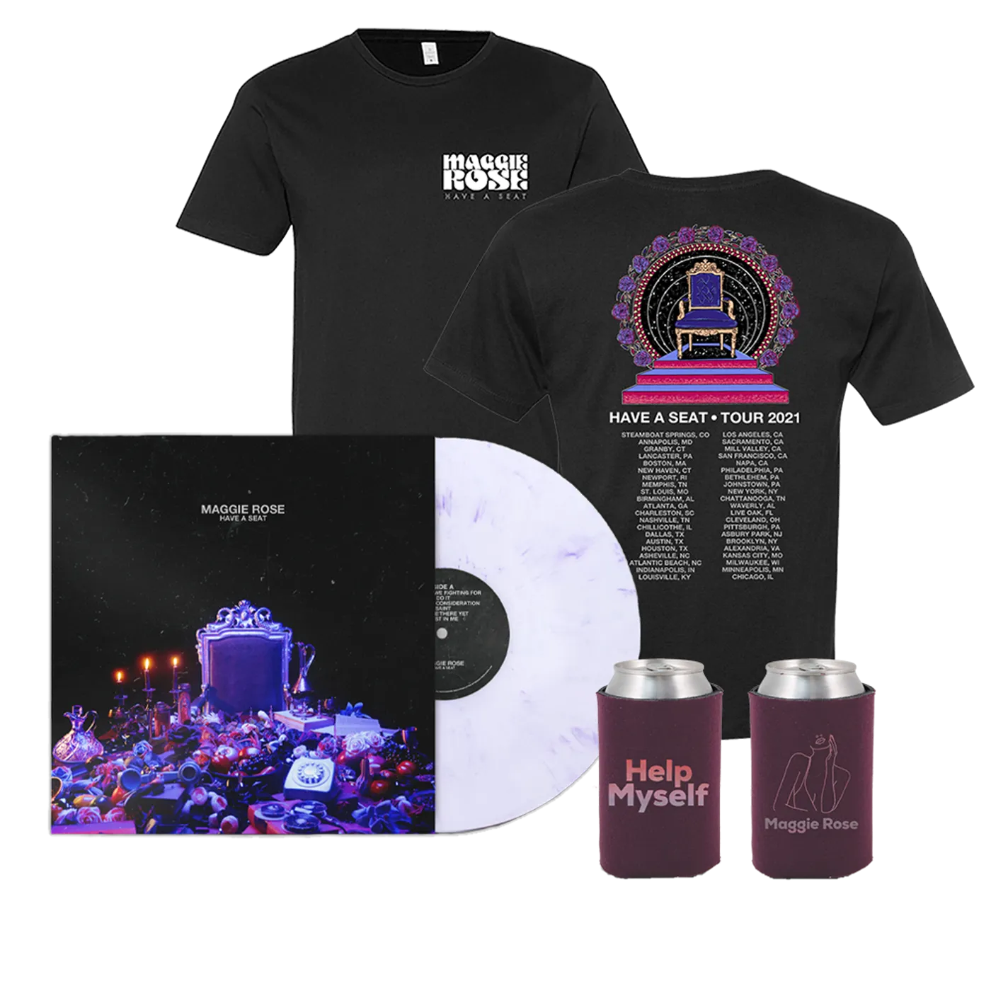 Maggie Rose HAVE A SEAT VINYL BUNDLE