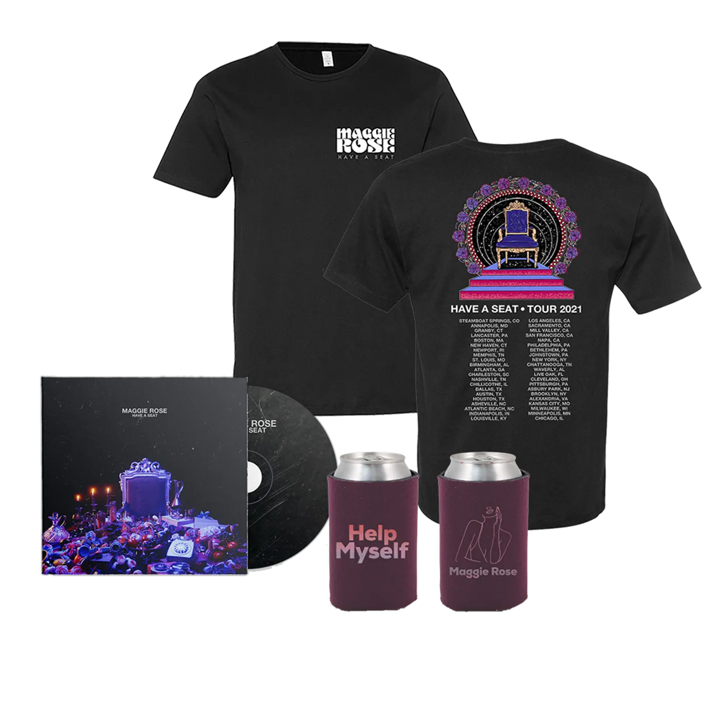 Maggie Rose HAVE A SEAT CD BUNDLE