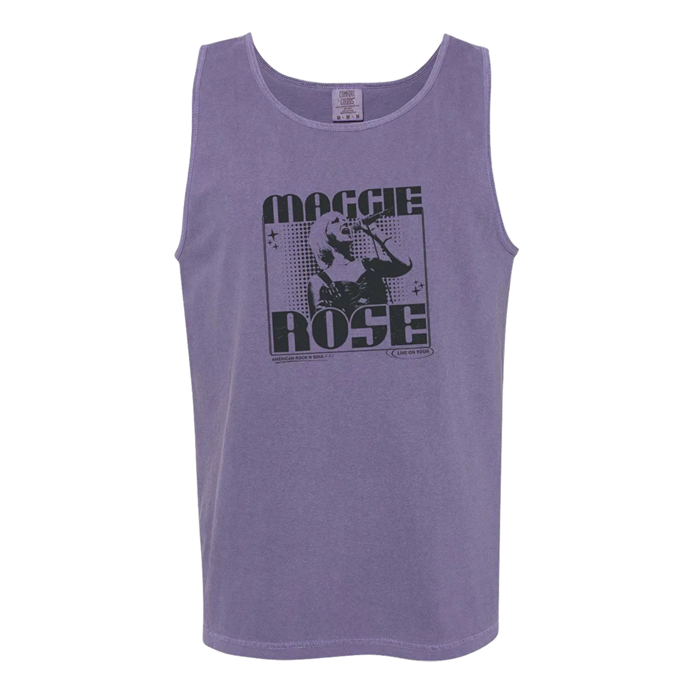 Maggie Rose ROCK N SOUL TANK - GRAPE