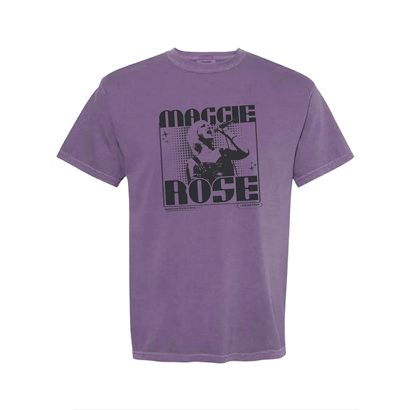 Maggie Rose ROCK N SOUL TEE - WINE