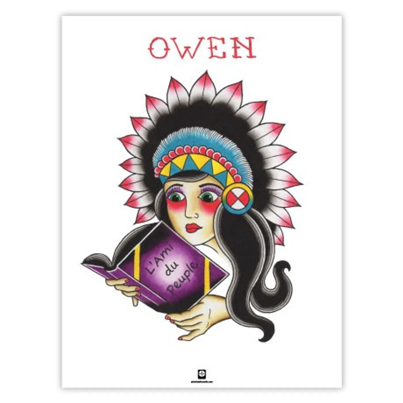 Owen L'Ami du Peuple Poster (18"x24")