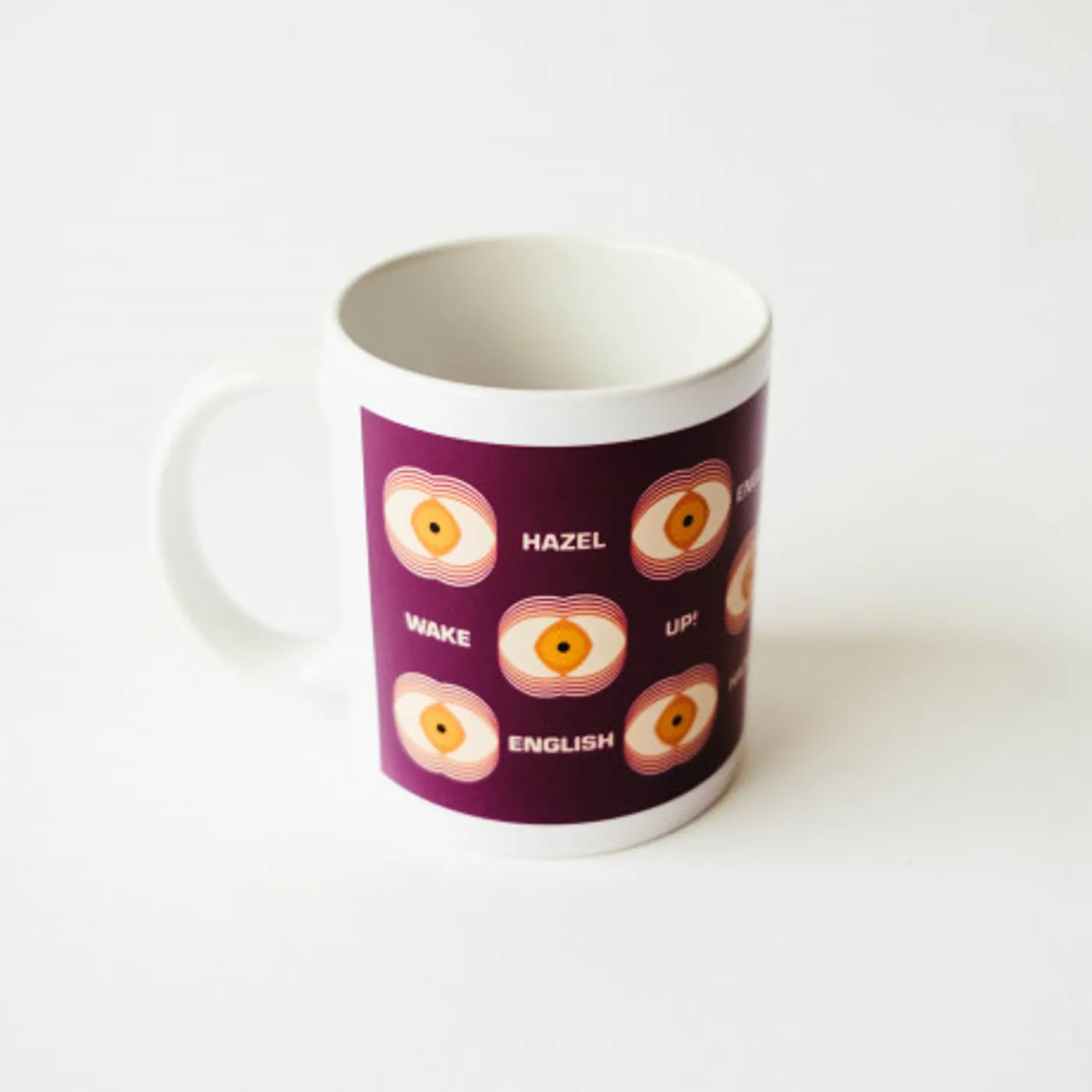 Hazel English Wake UP! Mug (Garage Sale)