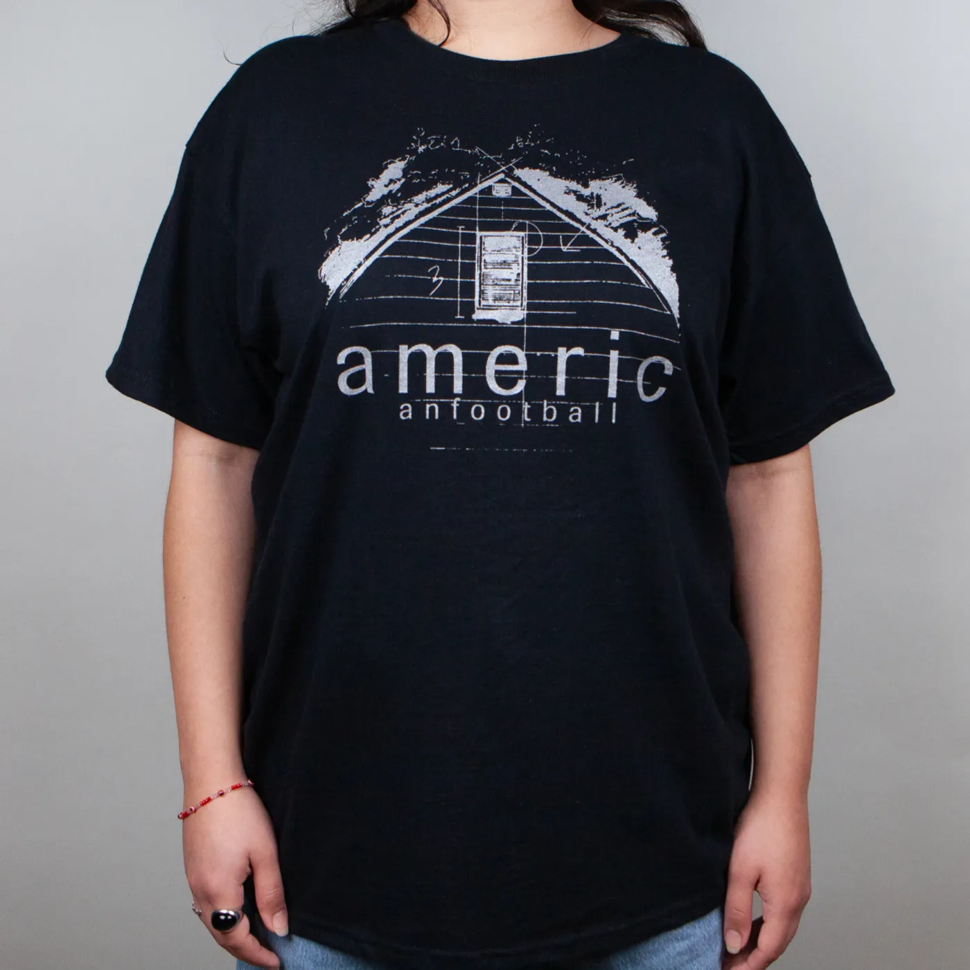 American Football Blueprint T-Shirt