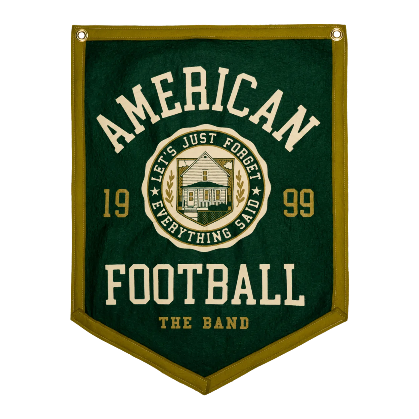 American Football Let's Just Forget Camp Flag