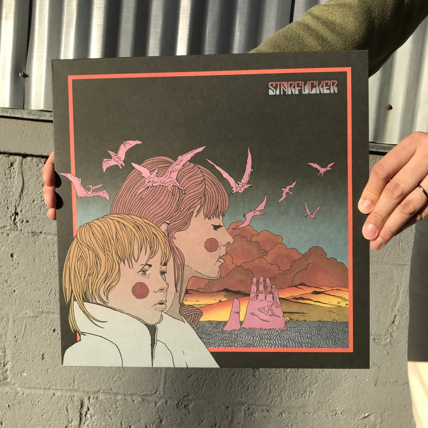 STRFKR Reptilians LP Jacket