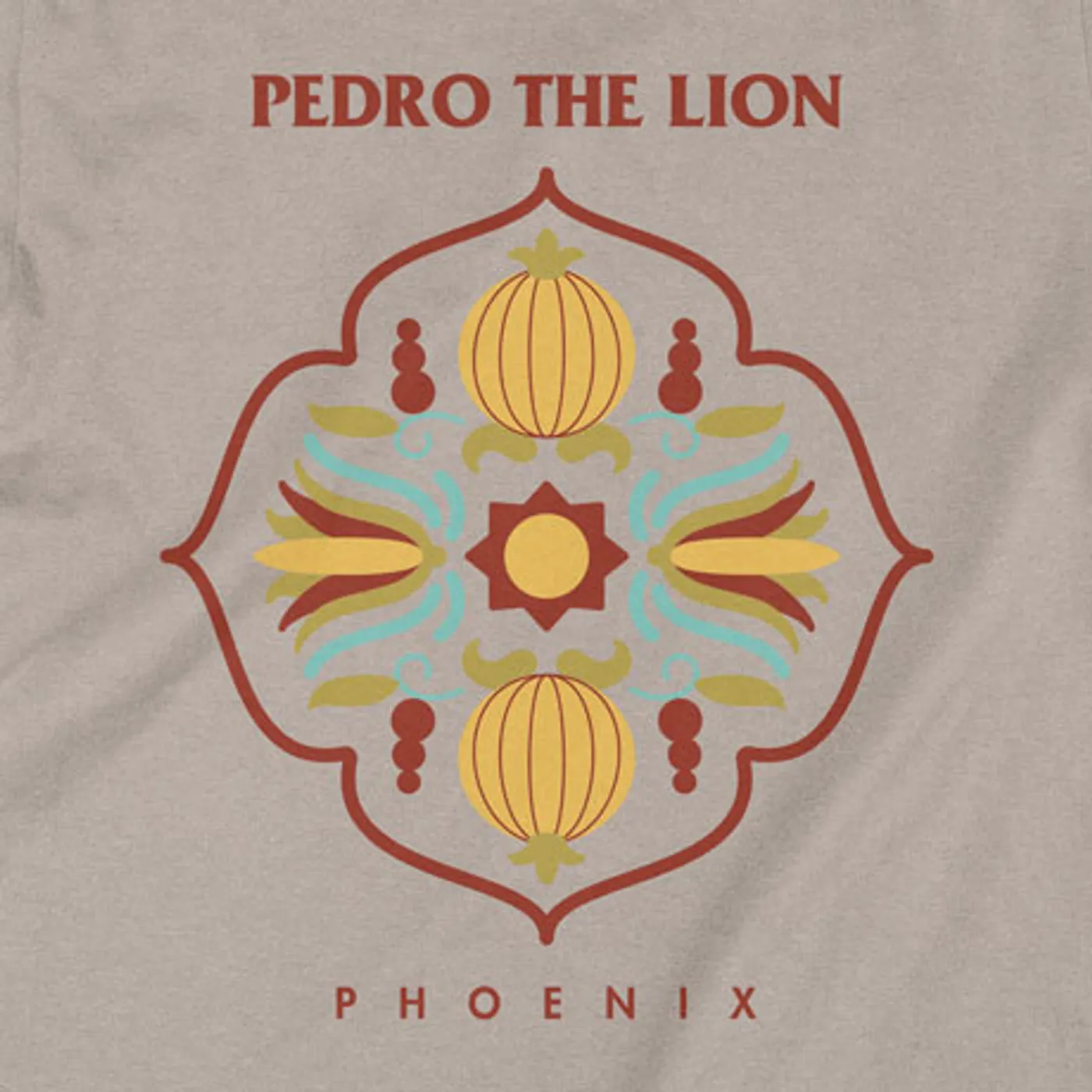 Pedro The Lion Motif T-Shirt