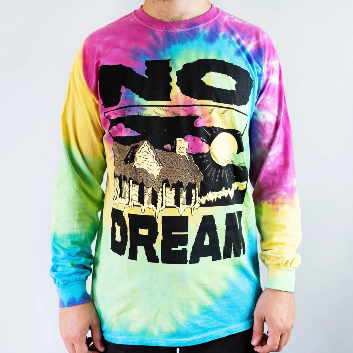 Jeff Rosenstock Psychedelic Dream Tie-Dye Long Sleeve Shirt