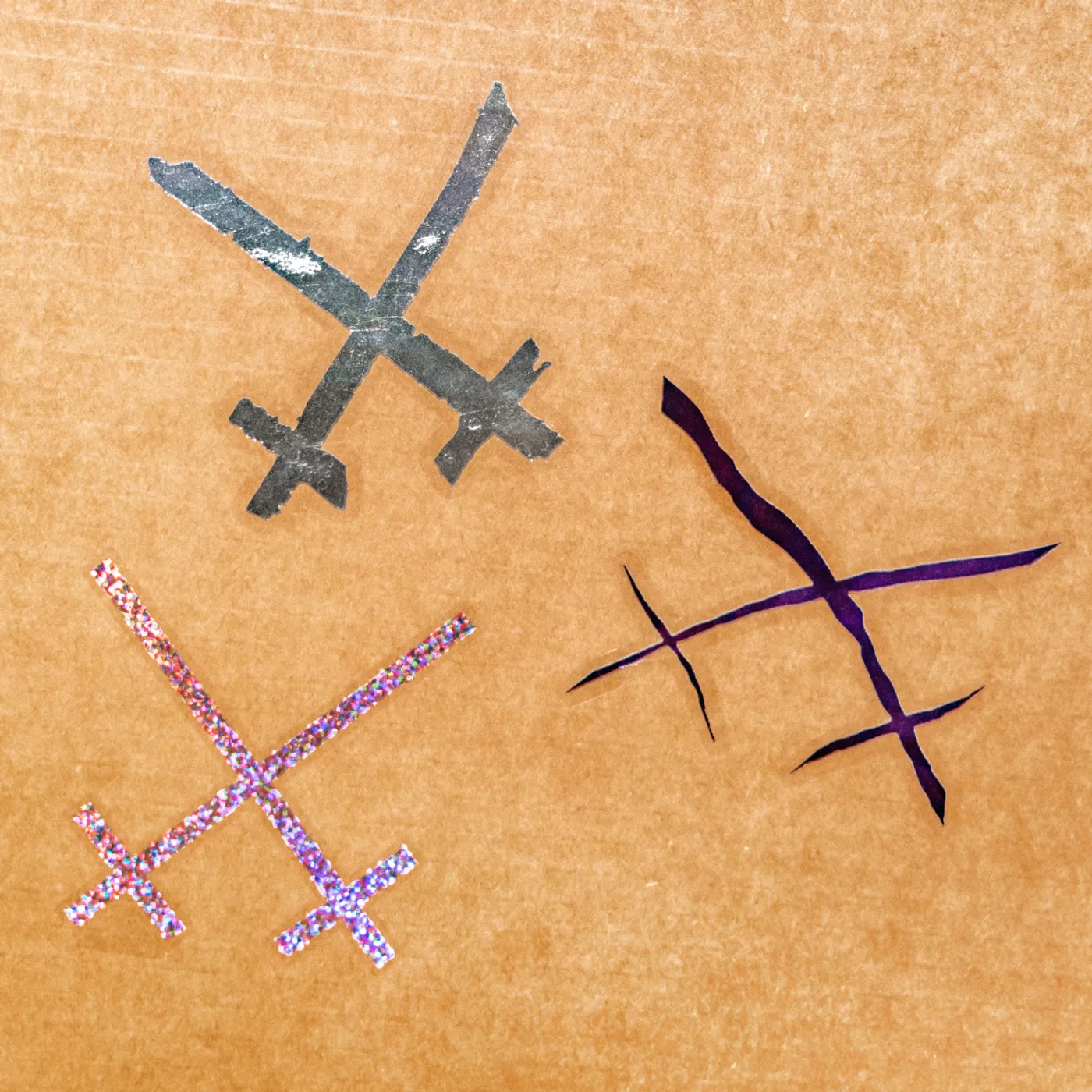 Xiu Xiu Die-Cut Logo Sticker Pack (Set of 3)