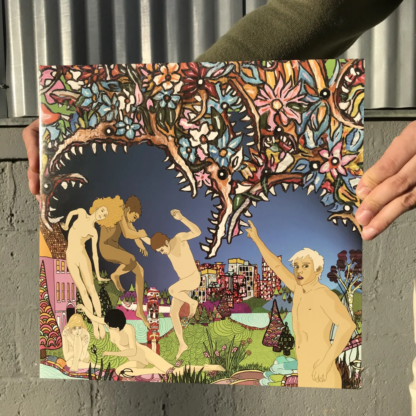 of Montreal Skeletal Lamping LP Jacket