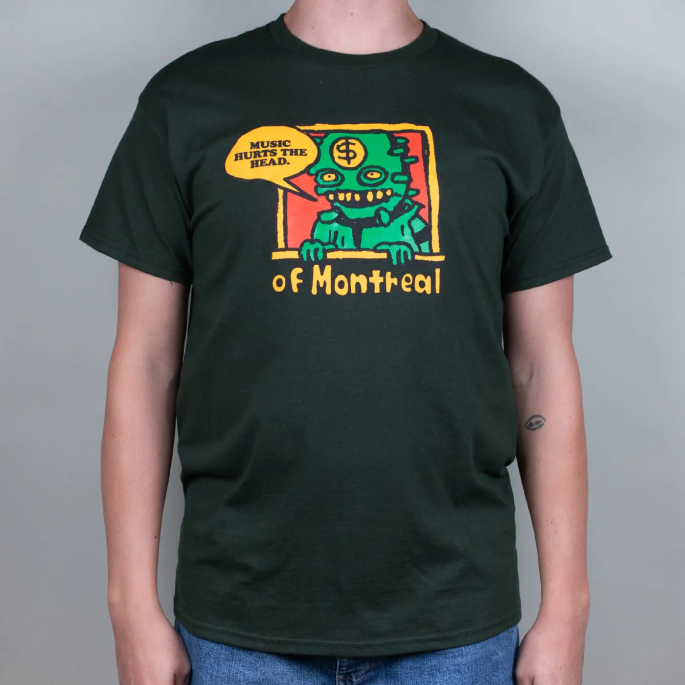 of Montreal Music Hurts The Head T-Shirt