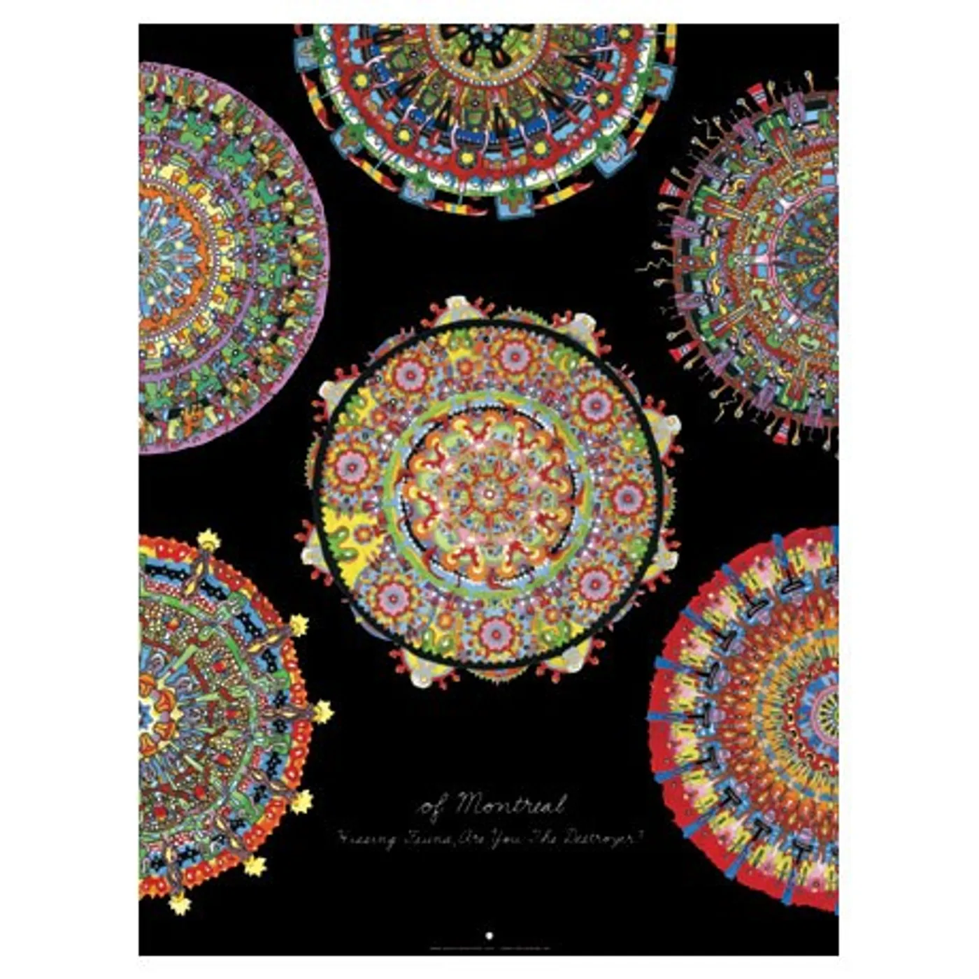 of Montreal Hissing Fauna Poster (18"x24")