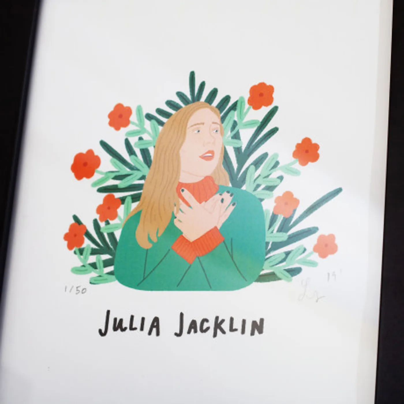 Julia Jacklin Art Print (8"x10")