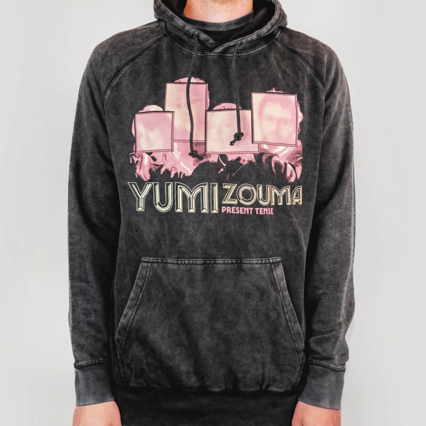 Yumi Zouma Present Tense Pullover Hooded Sweatshirt