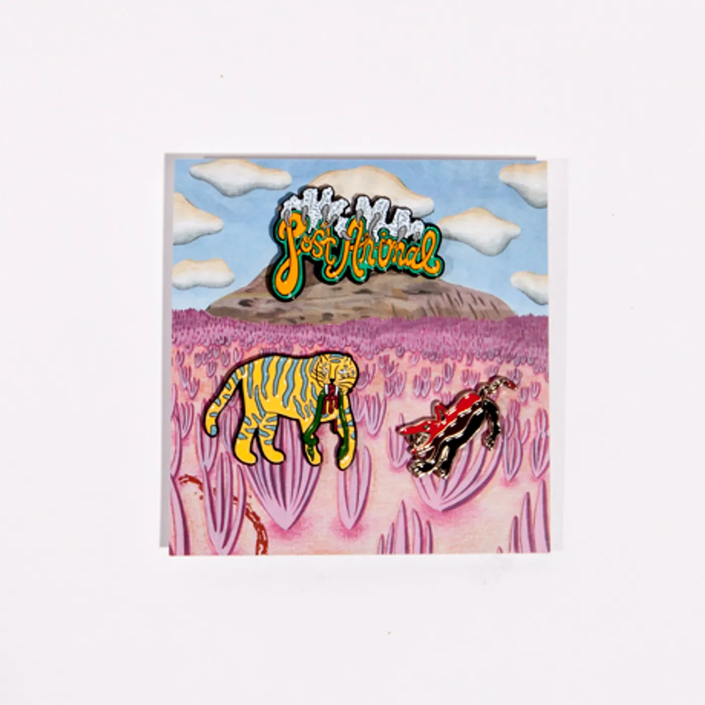 Post Animal 3 Enamel Pin Set