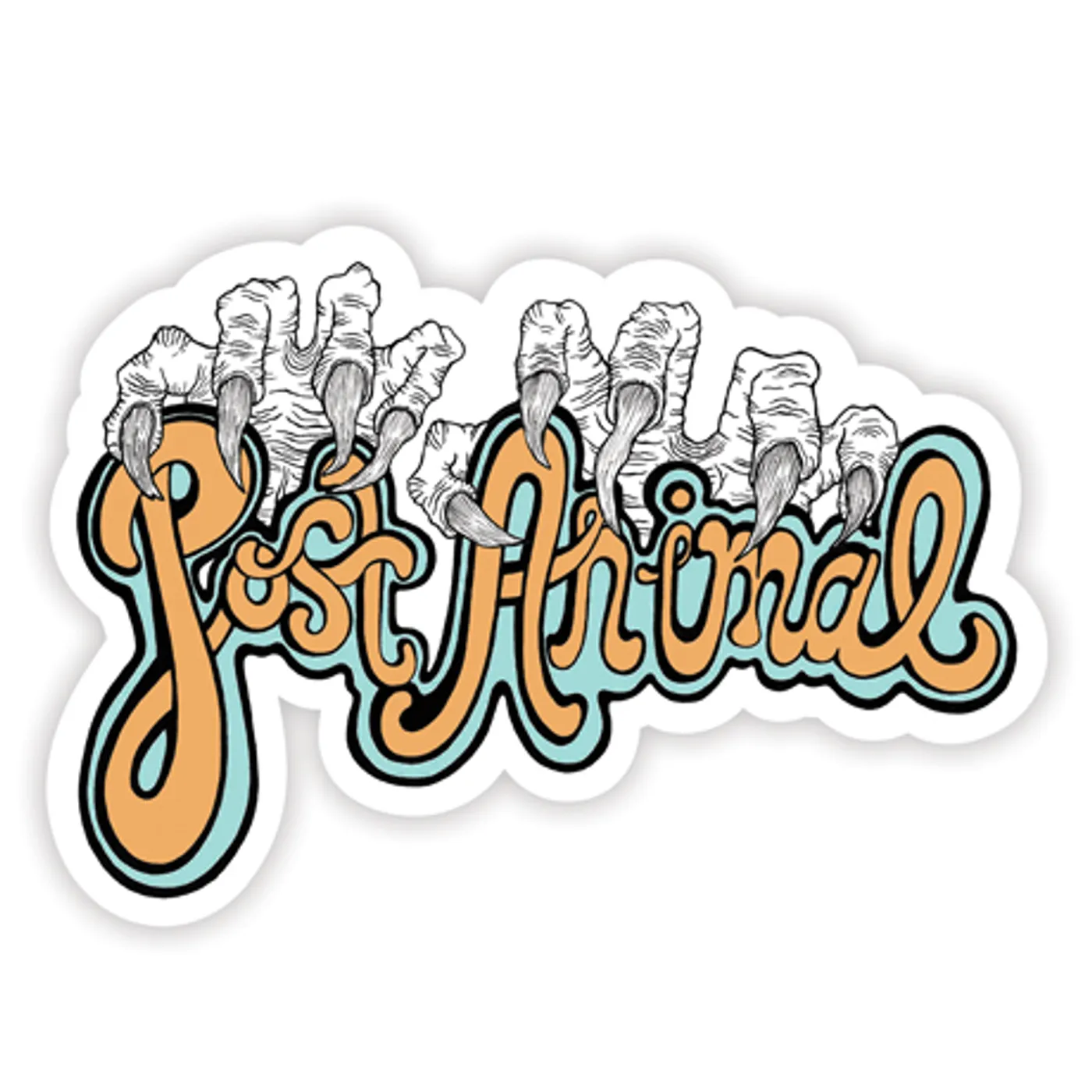 Post Animal Sticker (Die-Cut)