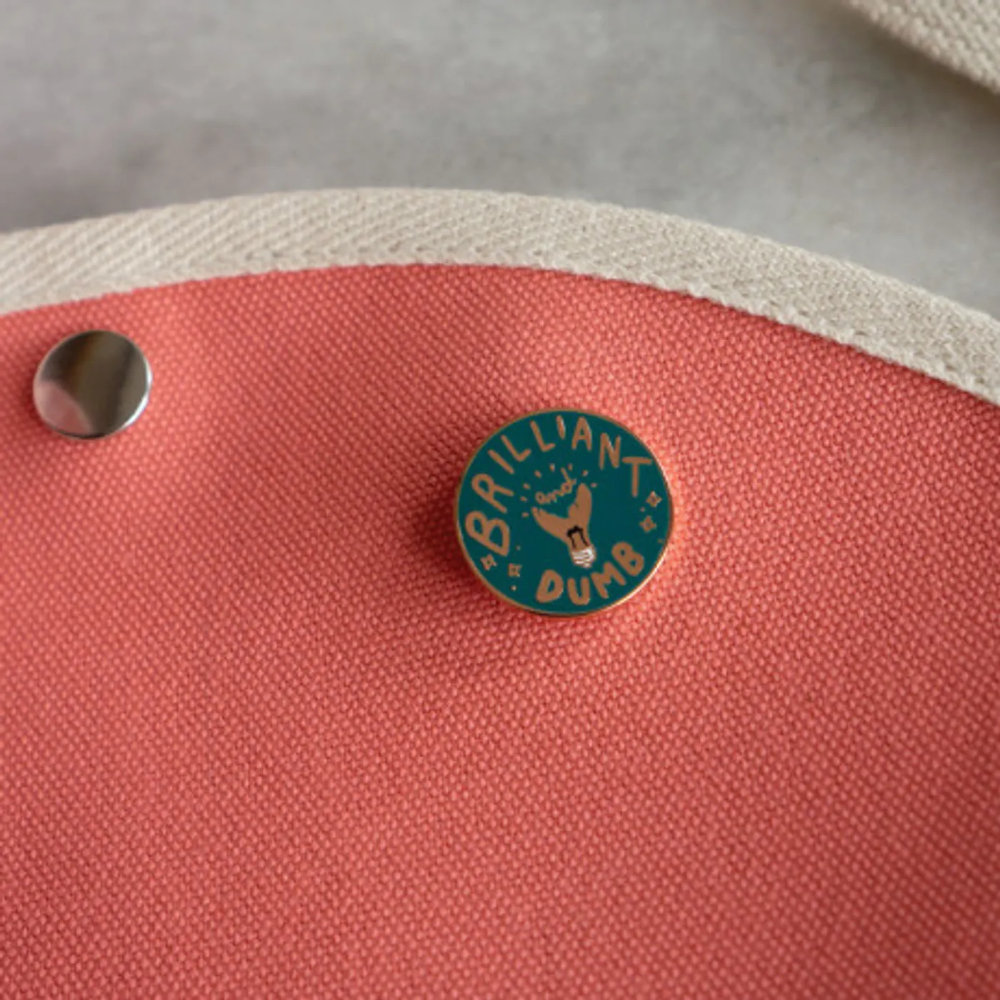 Beach Slang PVxSHC: Brilliant and Dumb Enamel Pin