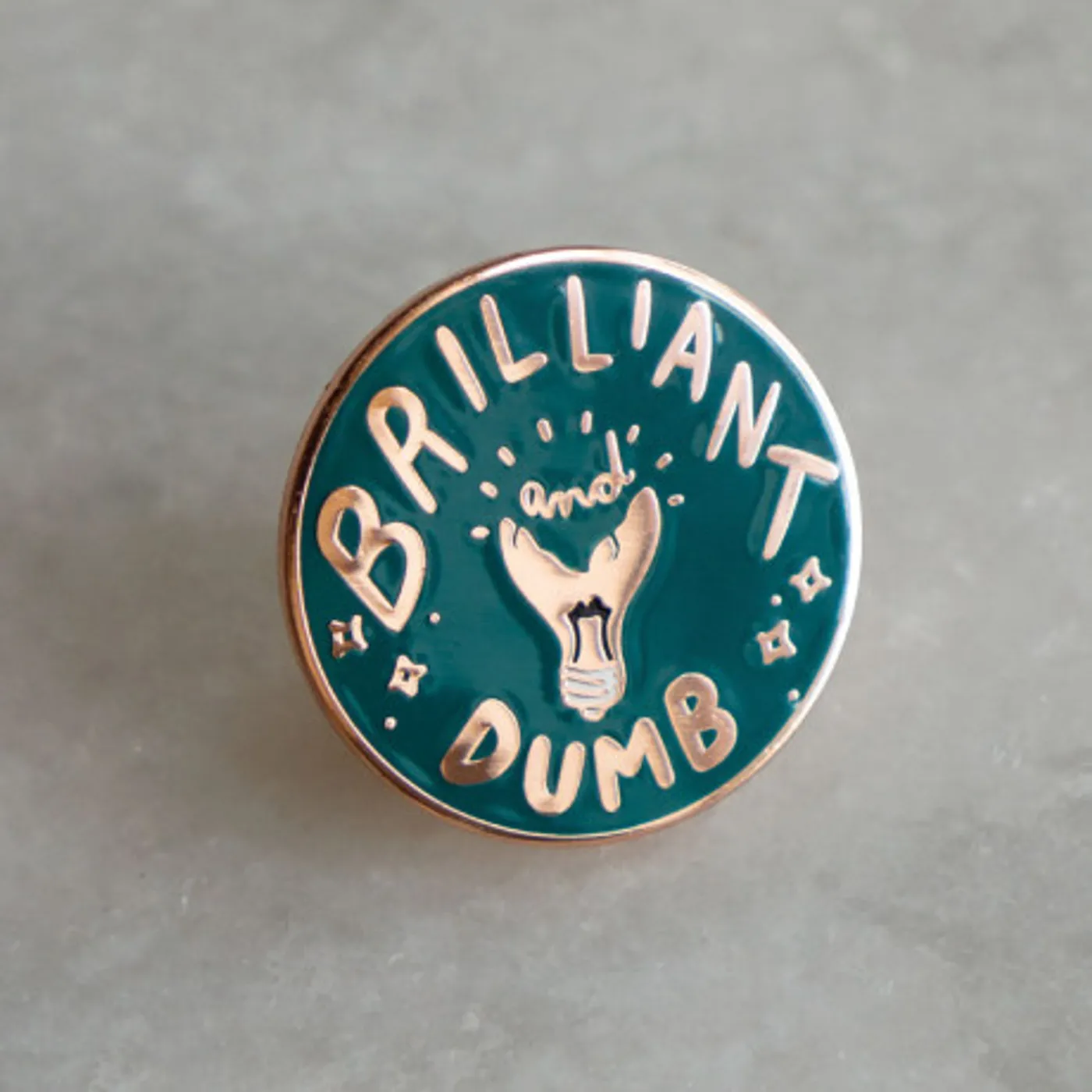 Beach Slang PVxSHC: Brilliant and Dumb Enamel Pin