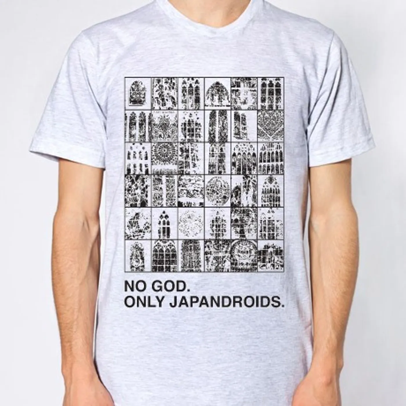 Only Japandroids (Gray) T-Shirt T-Shirt (X-Small)