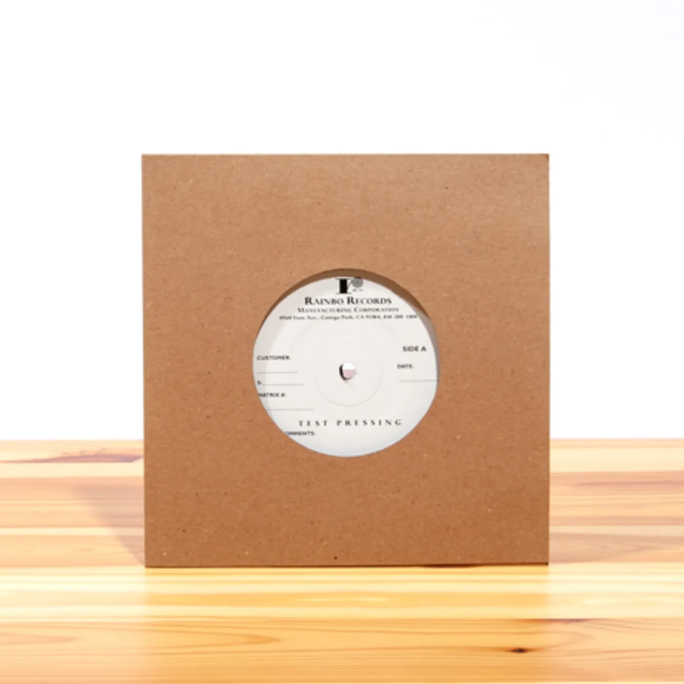 XBXRX O (Test Pressing)