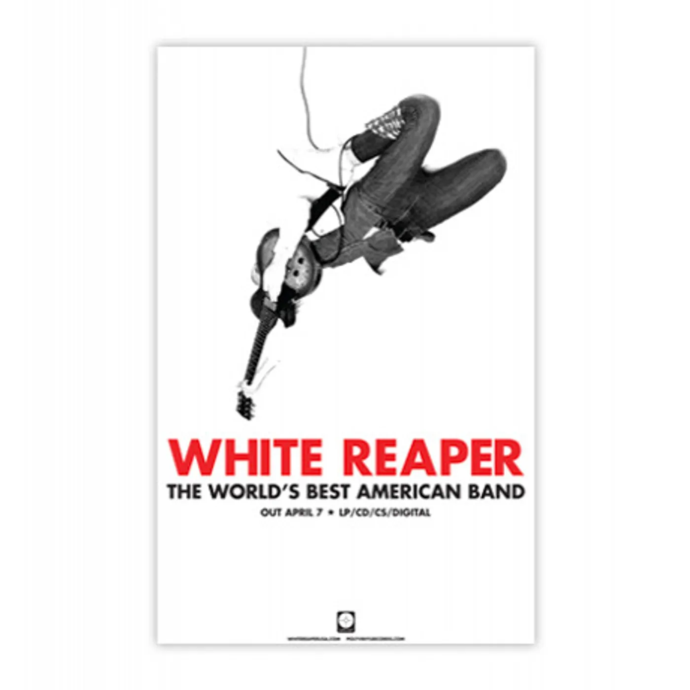 White Reaper The World's Best American Band Poster (11"x17")