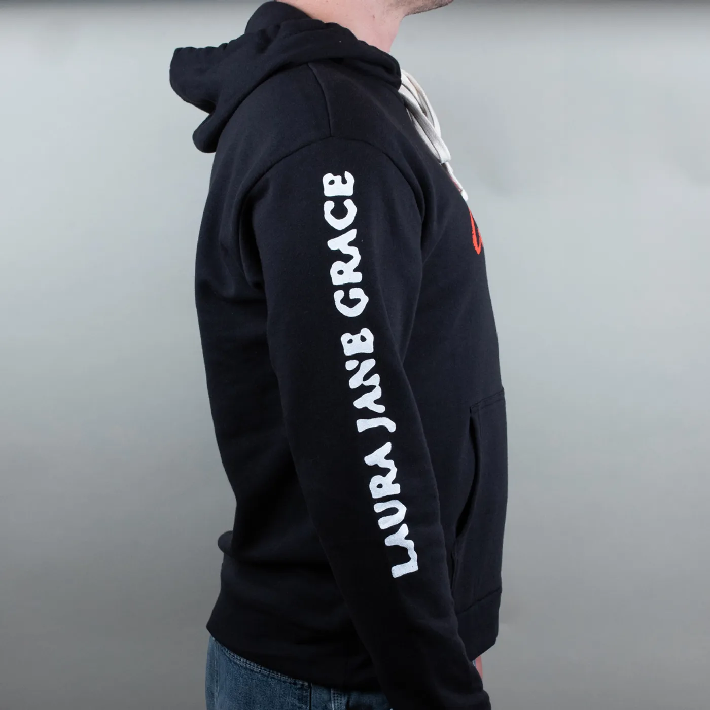 Laura Jane Grace Sketch Pullover Hooded Sweatshirt