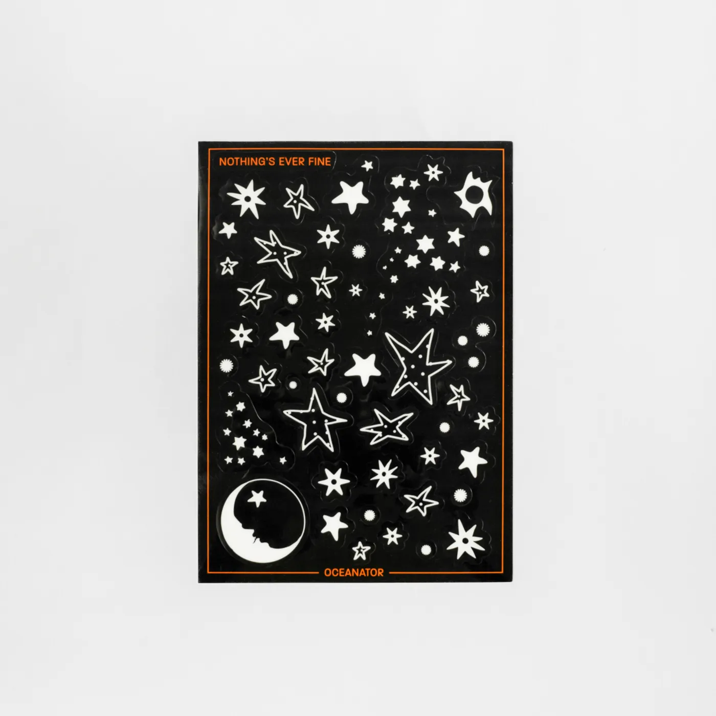 Oceanator Stars Sticker Sheet (Glow in the Dark)
