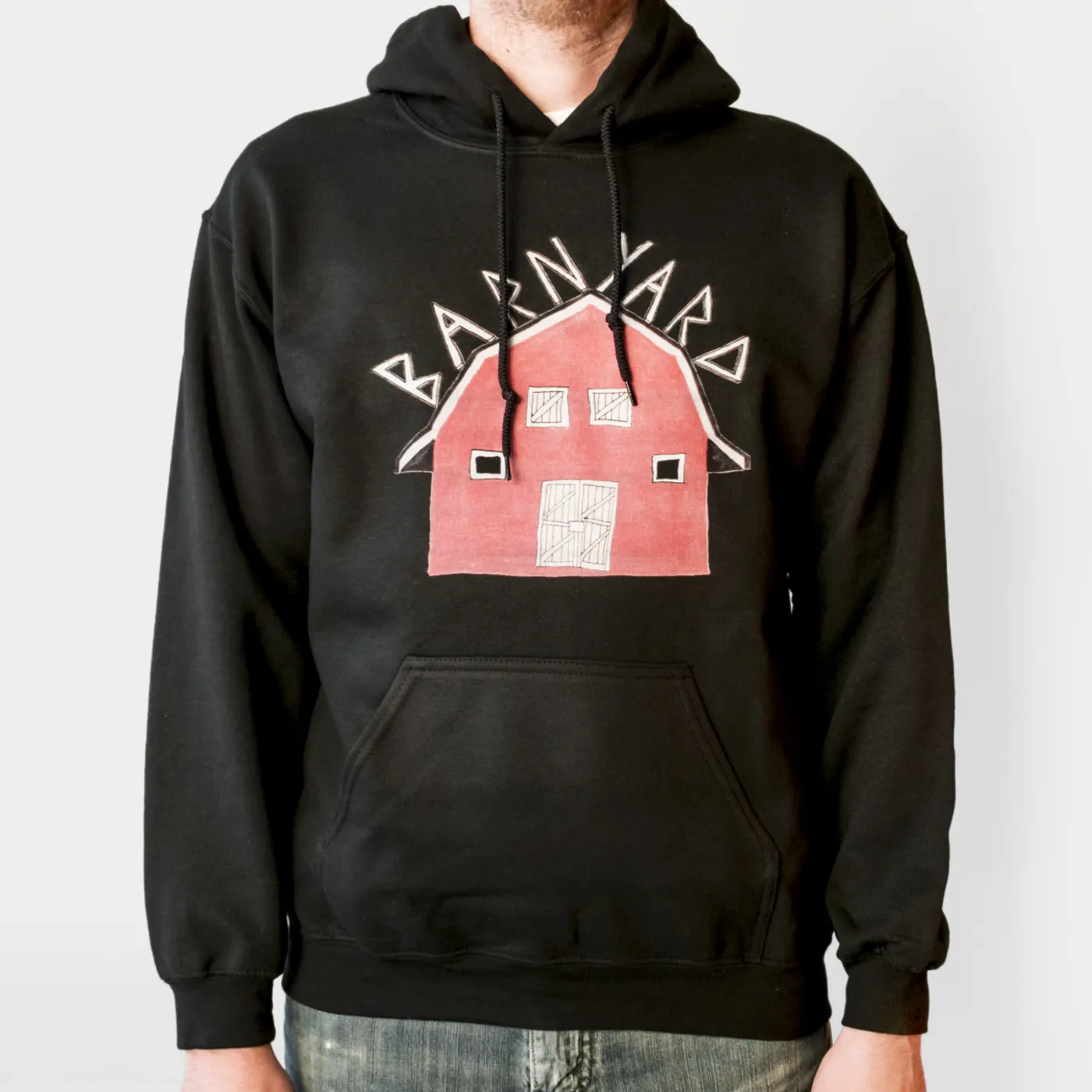 Good Morning Barnyard Pullover Hooded Sweatshirt