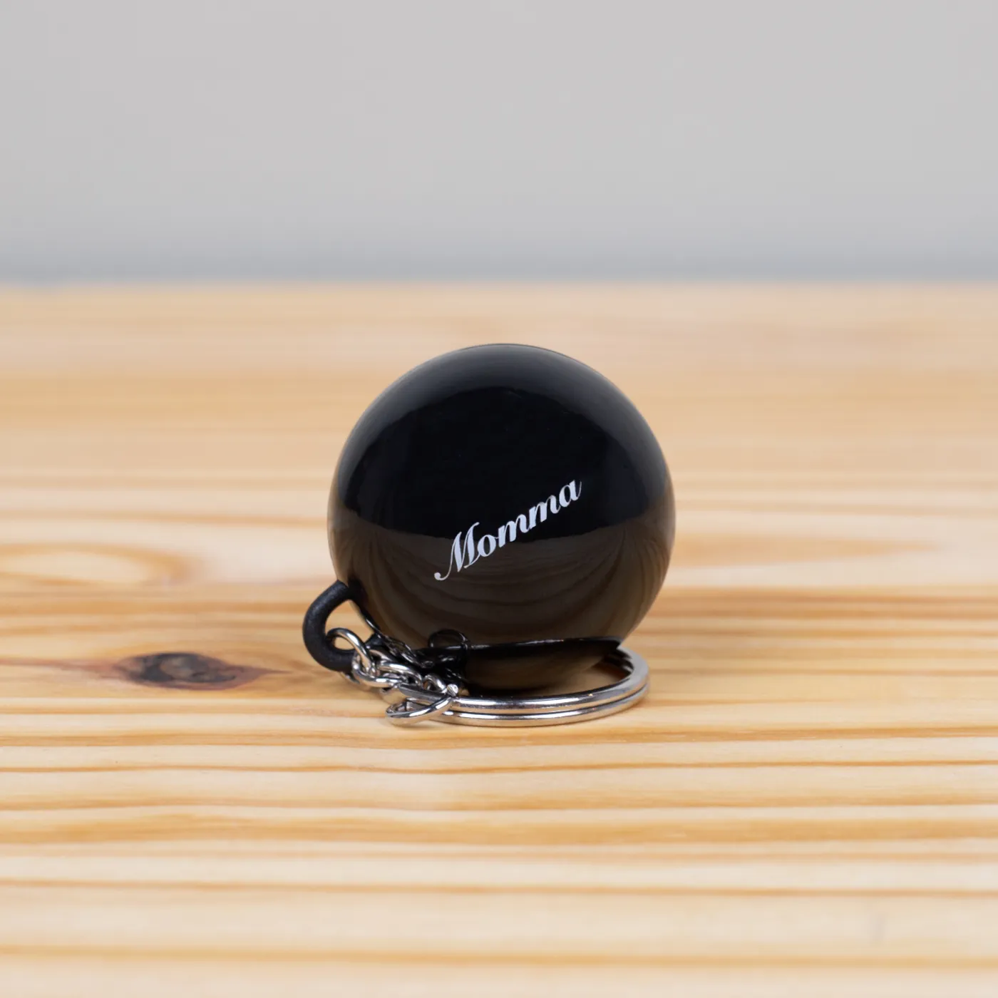 Momma 8 Ball Keychain