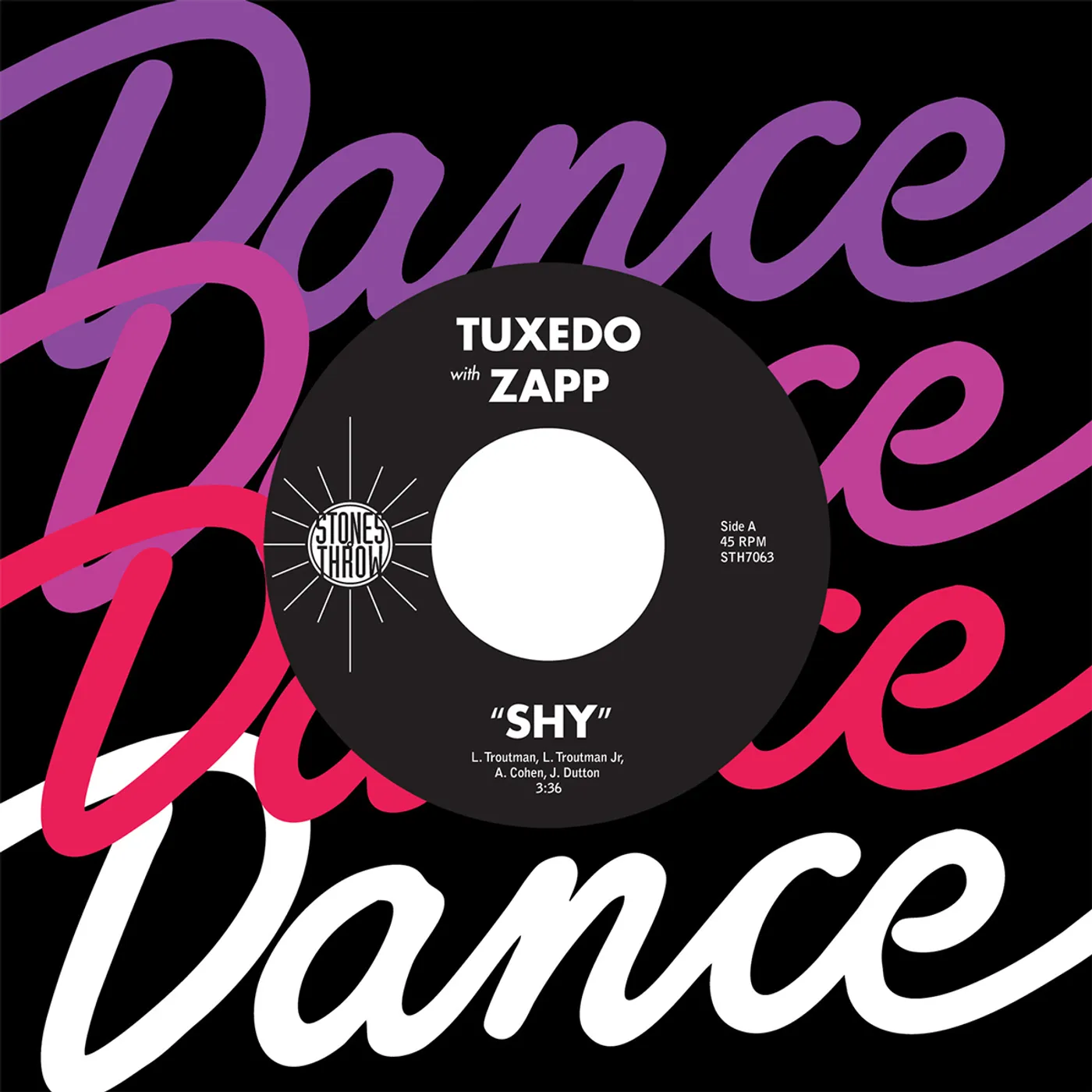 Tuxedo with Zapp "Shy" 7" (Vinyl)
