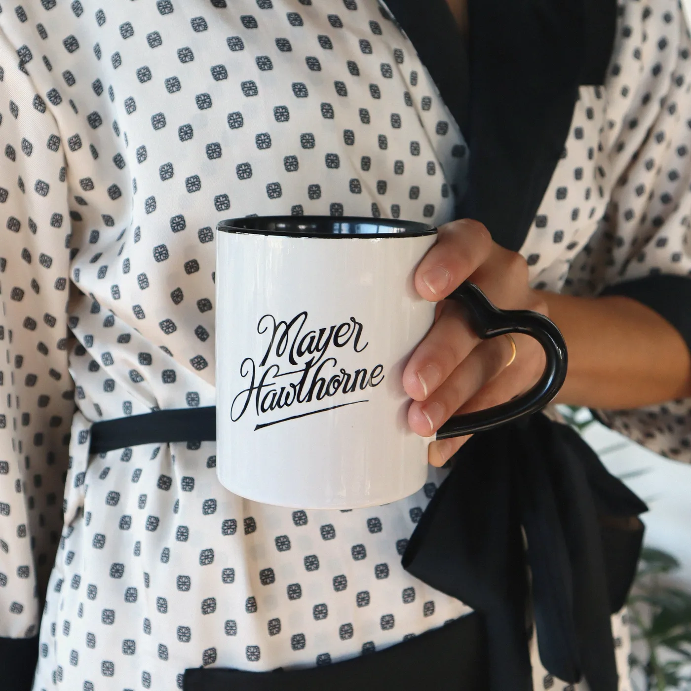 Mayer Hawthorne Heart-Handle Mug