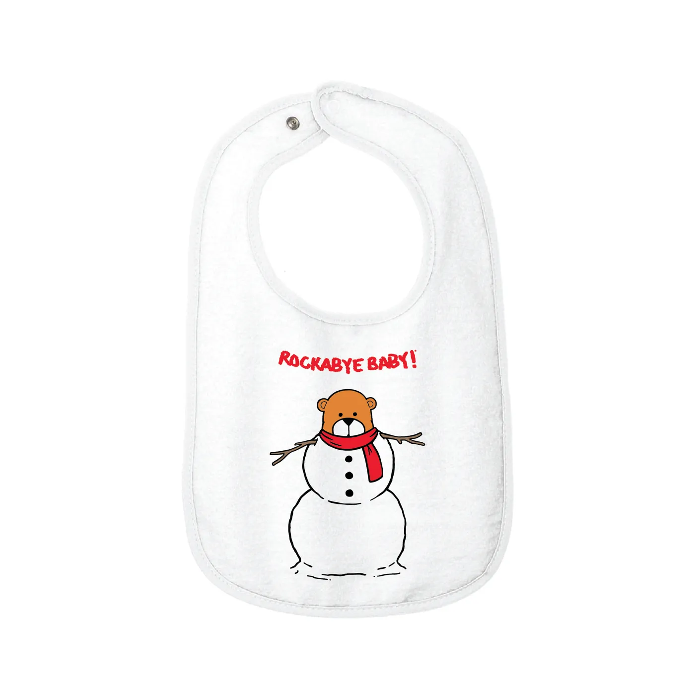 Rockabye Baby! Holiday Bib