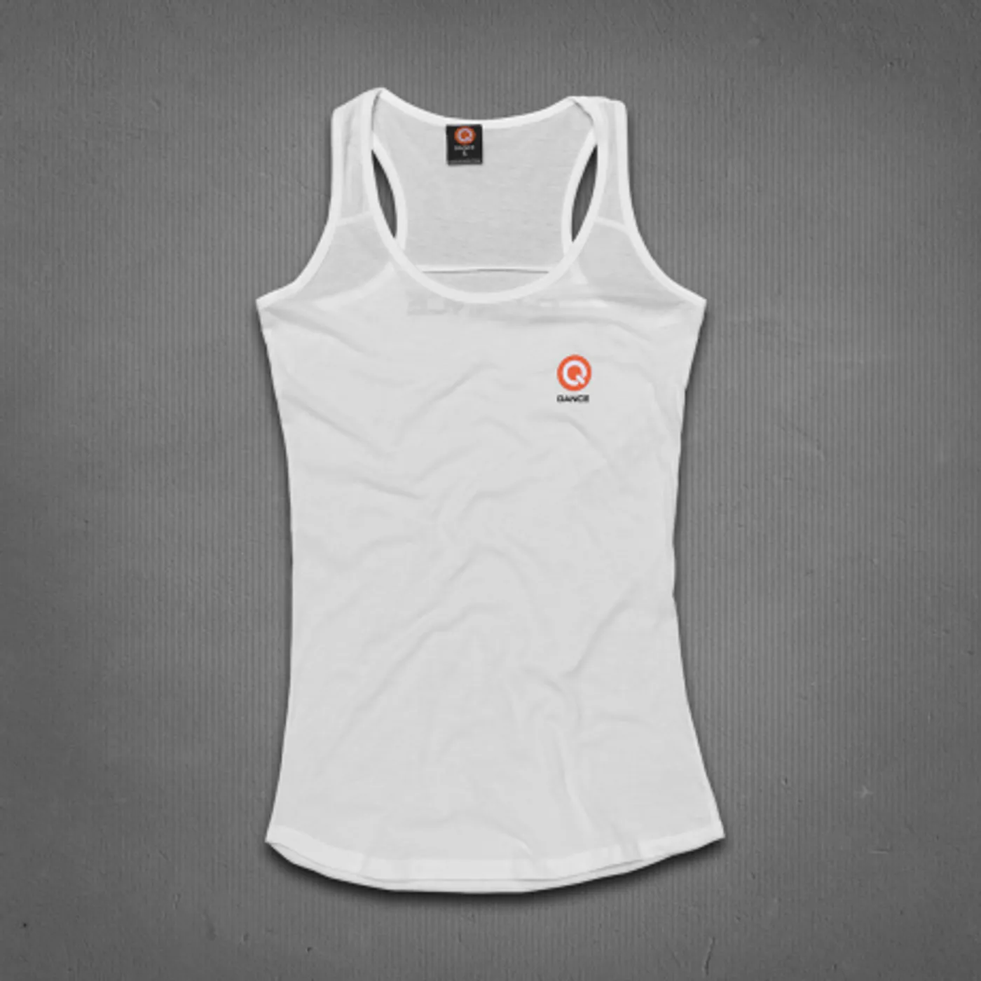Q-Dance Logo Tank Top (White)